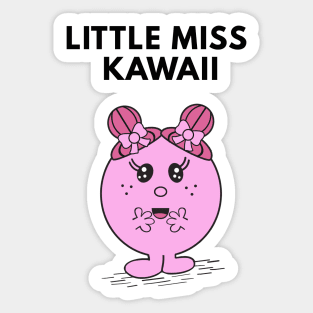 Little Miss Kawaii Sticker